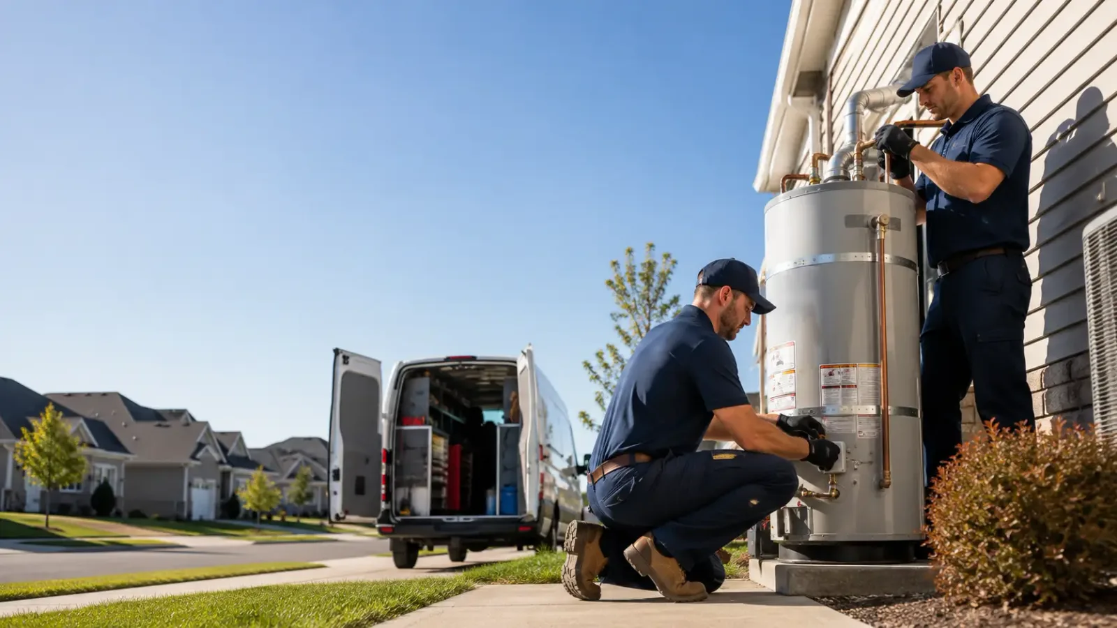 Water Heater Installation in Pandora, TX